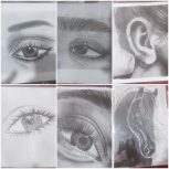 طرح های مختلف سیاه قلم