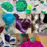 گیفت نوزاد استند اسم دسته گل شیک زیبا