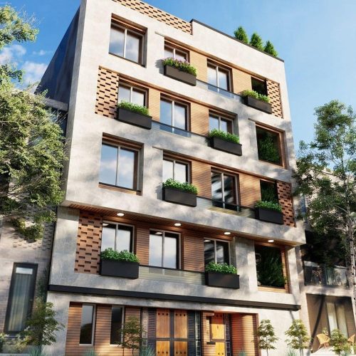 طراحی دکوراسیون داخلی، سه بعدی مغازه نما ویلا 3D