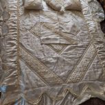 روتختی ساتن سالم همراه رو بالشی و کوسن