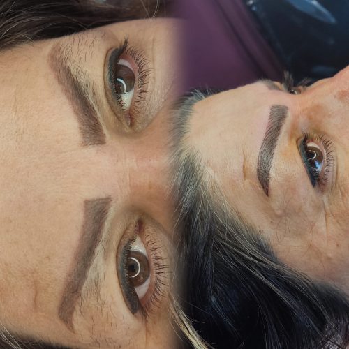 میکرو ابرو ،خط چشم  وشیدینگ لب