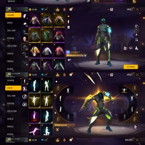 اکانت فری فایر اقتصادی