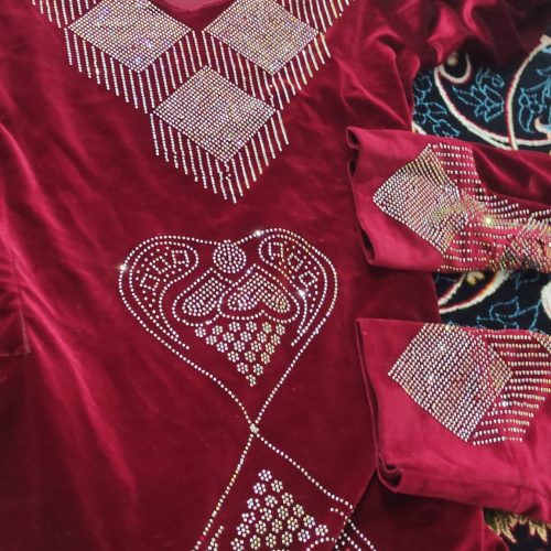 لباس نگین الماسی