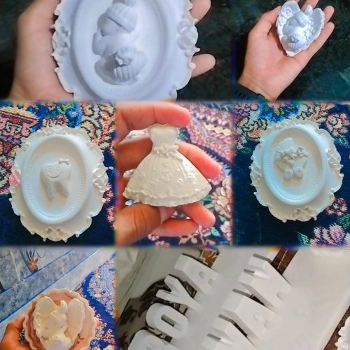 گیفت نوزاد استند اسم دسته گل شیک زیبا