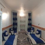 یک جفت پرده پذیرایی تشک بالشت نو