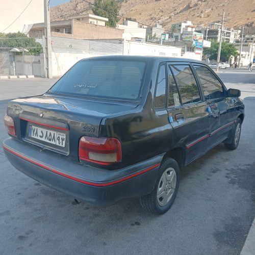 پراید صبا مشکی مدل 82