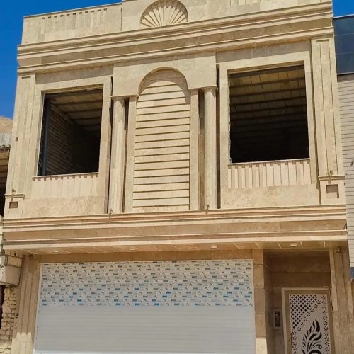 طراحی و اجرا انواع نماهای ساختمان رومی وطرح دار