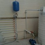 لوله کشی آب و فاضلاب موتورخانه