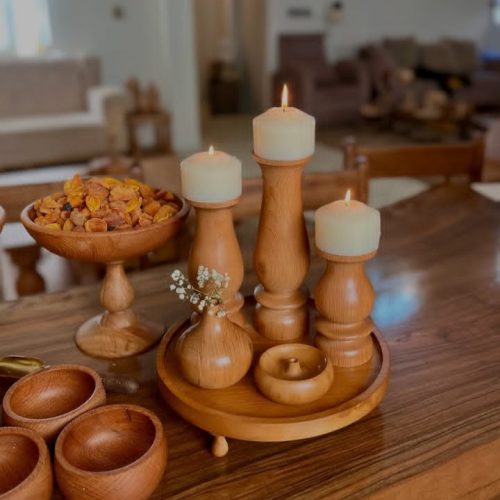 ست پذیرایی چوبی بااقساط سه ماهه