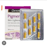 کپسول پیگمنتا مکمل روشن شدن پوست اصلی و یک جعبه ی کامل و تاریخ بلند