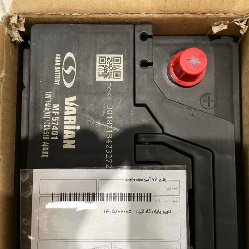 باطری 74آمپر واریان