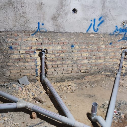 لوله کشی ساختمان نصب پمپ تانکر