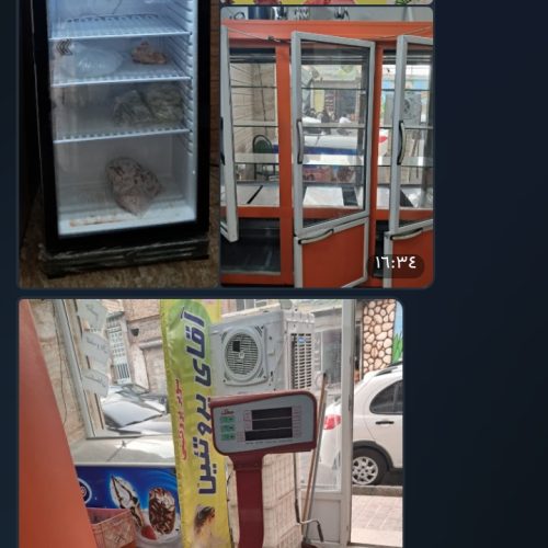 یخچال مرغ فروشی