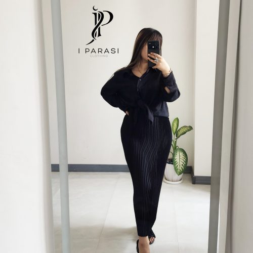 ست شومیز و دامن پلیسه ای