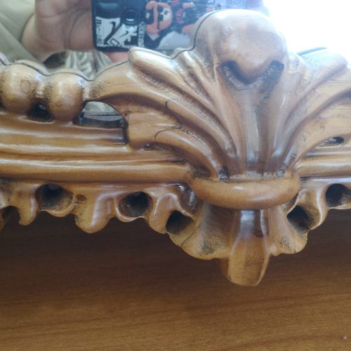 اینه کنسول تمام چوب راش نو