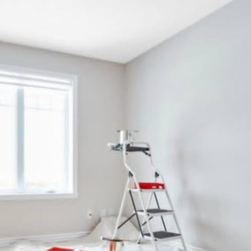 نقاشی ساختمان وطرح کاغذ