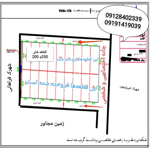 فروش استثنایی چند قطعه باغ برای مشکل پسندان