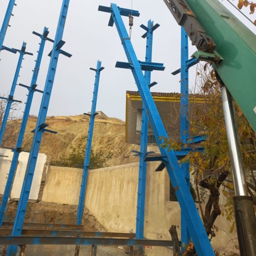 جوشکاری اسکلت فلزی