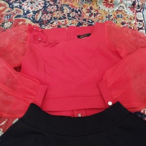 نیمتنه مجلسی قرمز