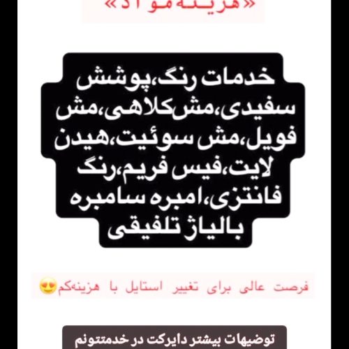 نیازمند مدل خدمات رنگ ولایت