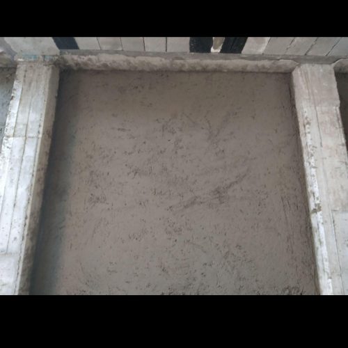 سیمان کاری دیوار چینی