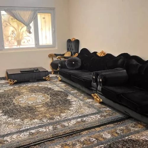 مبلی کلاسیک هفت نفره مخملی