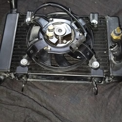 رادیات همراه با فن کامل و کمک عقب بنلی