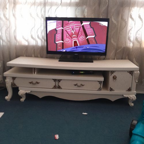 میز تلویزیون و بوفه آینه شمدان