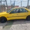 پژو تاکسی زرد مدل 90