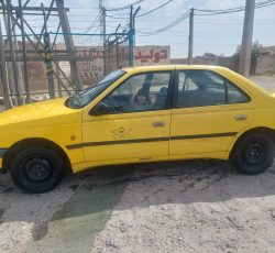 پژو تاکسی زرد مدل 90