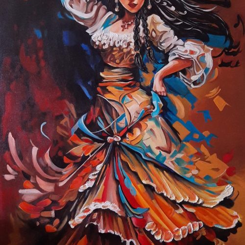 تابلو نقاشی رنگ روغن