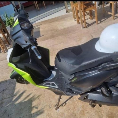 فروش موتور بتمن سبزو مشکی بسیارسالم