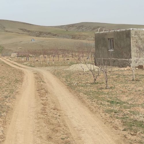 زمین باغی نزدیک روستا