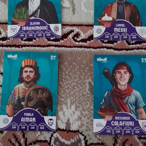 چهار کارت کیم دی دست یک نوروزی