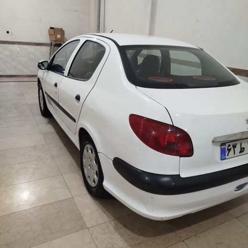 206sd سفید موتور تازه تعمیر