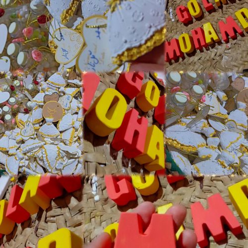 گیفت نوزاد استند اسم دسته گل شیک زیبا