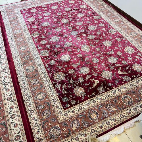 فرش ابریشم طدح