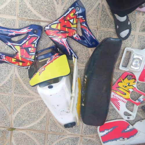 وسایل هندا crm250 با یاماها ار اس 125