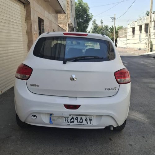 تیبا هاچبک سفید مدل 97