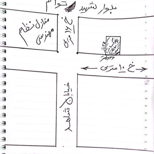 فروش یه قطعه زمین مسکونی