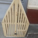 قفس چوبی کلبه ای برایه(پرنده)