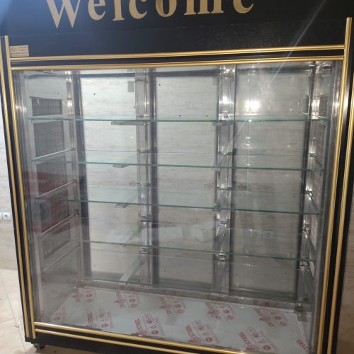 یخچال 3در شیشه ای و تاپینگ