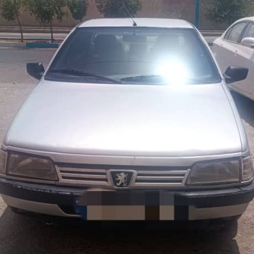 پژو 405نقره ای دوگانه دستی