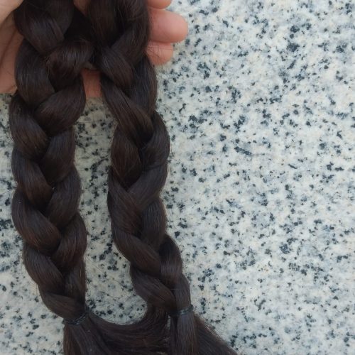 فروش موی طبیعی خرمایی پرحجم