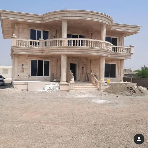 طراحی و اجرا انواع نماهای ساختمان رومی وطرح دار