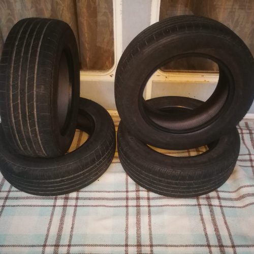 4 حلقه لاستیک ایران تایر سایز 205 رنو ال نود کاملا سالم و تمیز