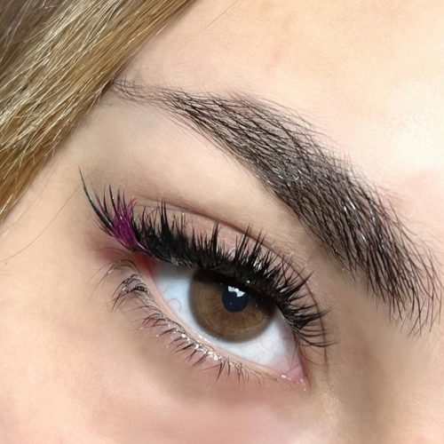 کاشت مژه موقت