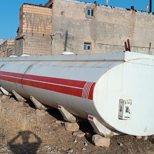 کپسول تریلی ارزون 12متری با لوله ها