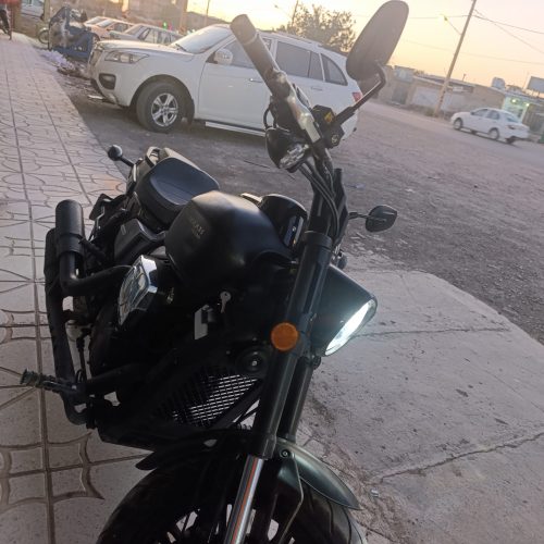 متور بندا طرح هارلی 250 تولید همراسیگلت جهان