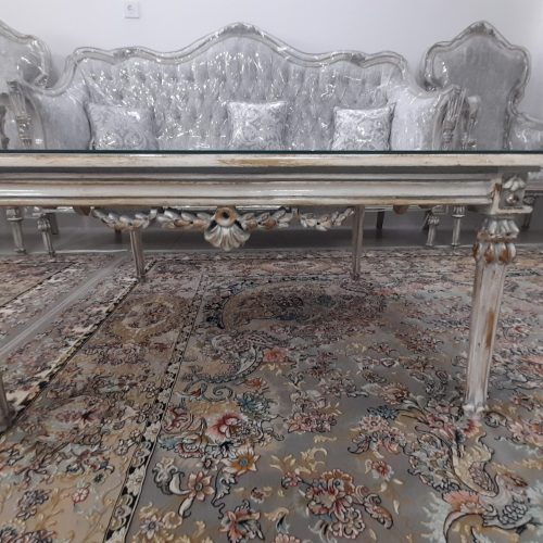 مبلمان 9نفره استیل نوی نو